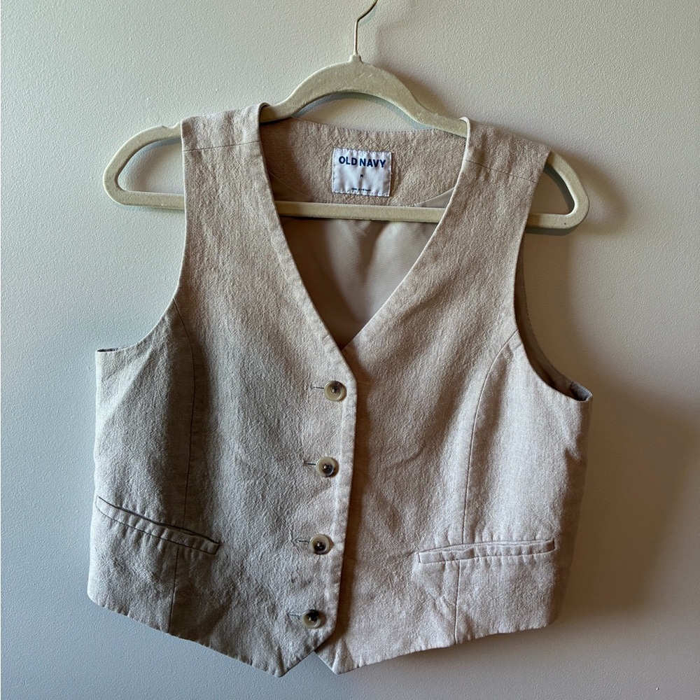 Old Navy blazer vest